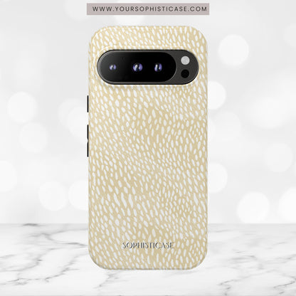 Oh Deer! in Neutral Beige- Tough Phone Case