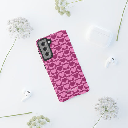 Tough Love in Purple - Tough Phone Case