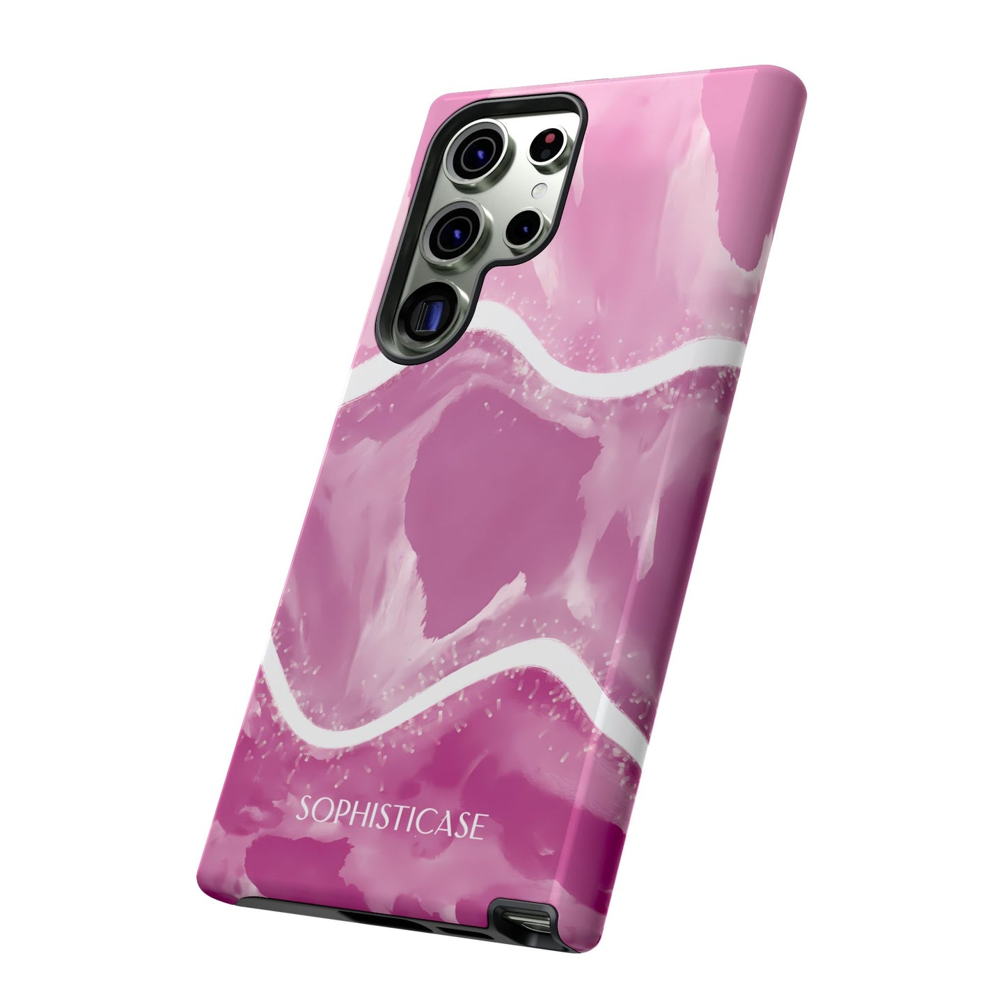 Serenity in Plum Purple - Drop Proof Phone Case for Samsung Galaxy