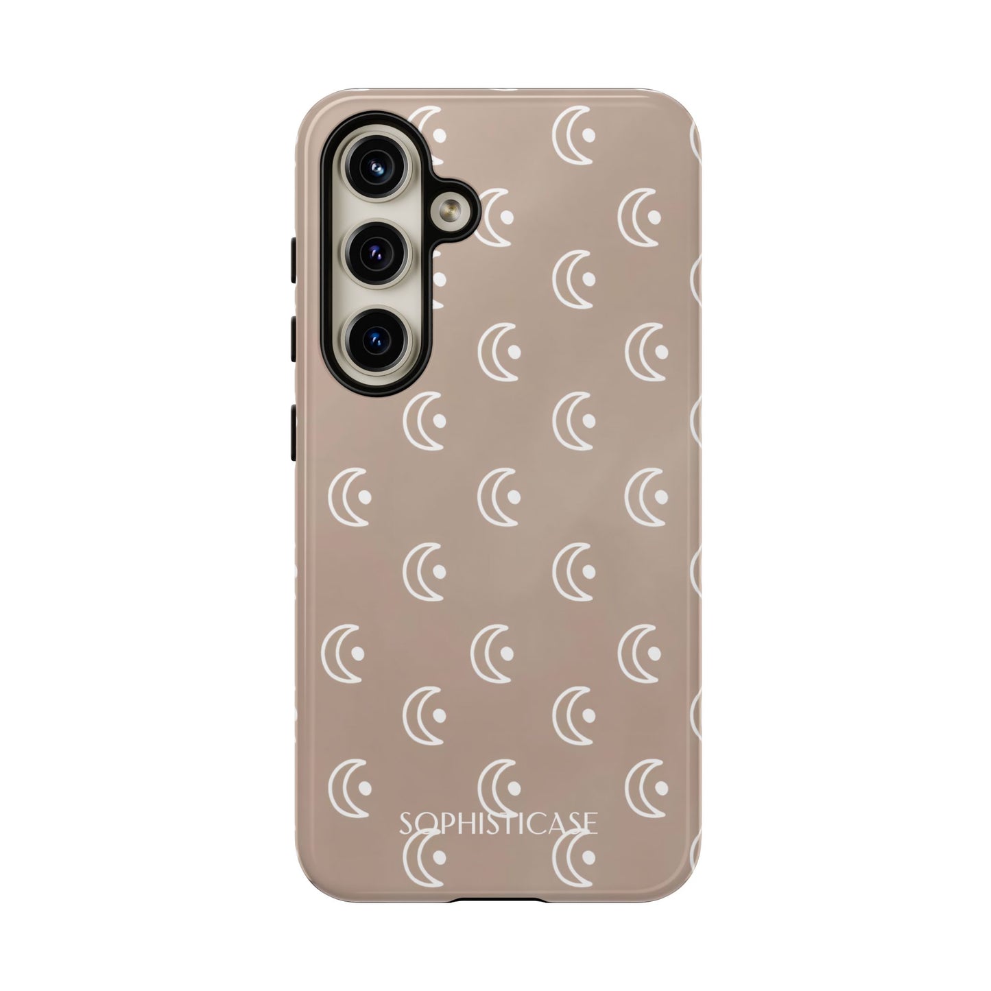 Moon Phase in Boho Brown - Tough Phone Case for Samsung Galaxy