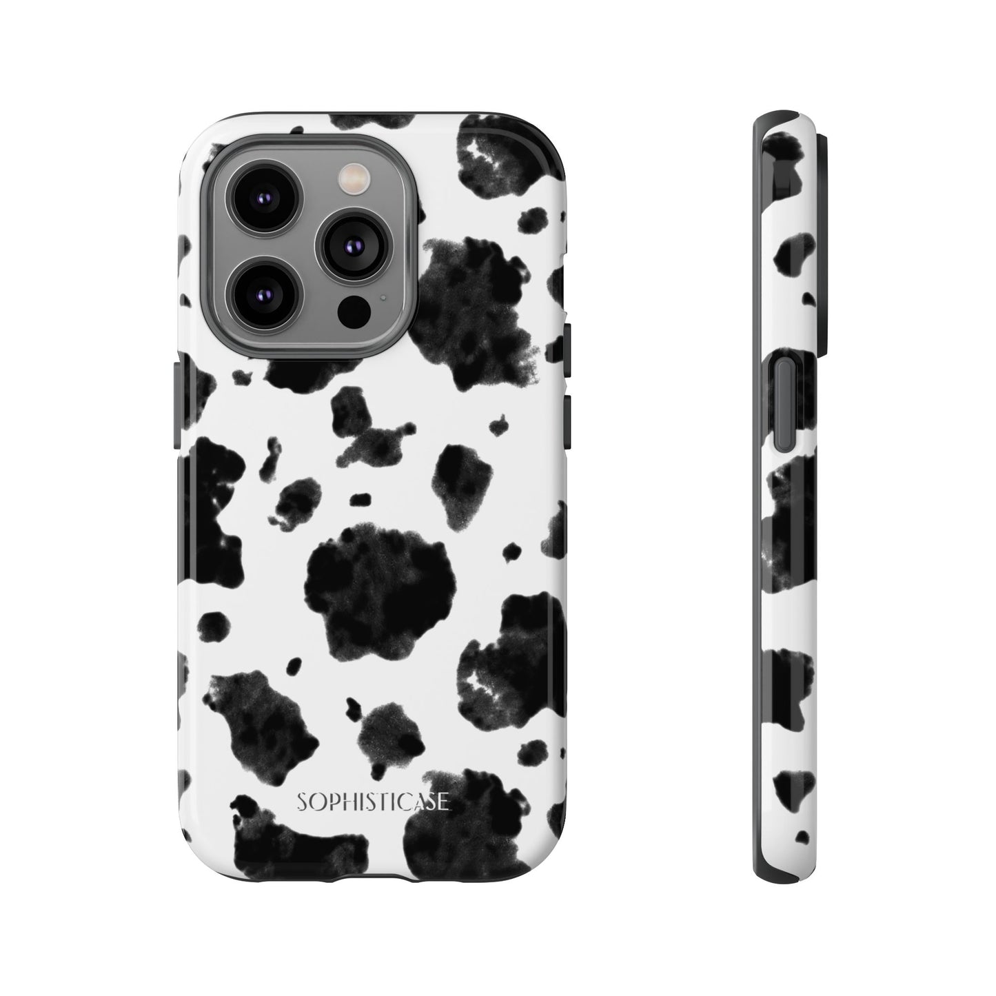 Holy Cow in Black - iPhone Case