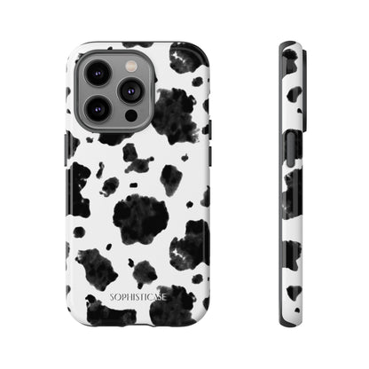 Holy Cow in Black - iPhone Case