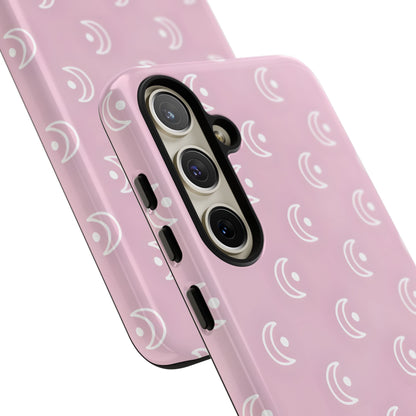 Moon Phase in Pink - Tough Phone Case for Samsung Galaxy