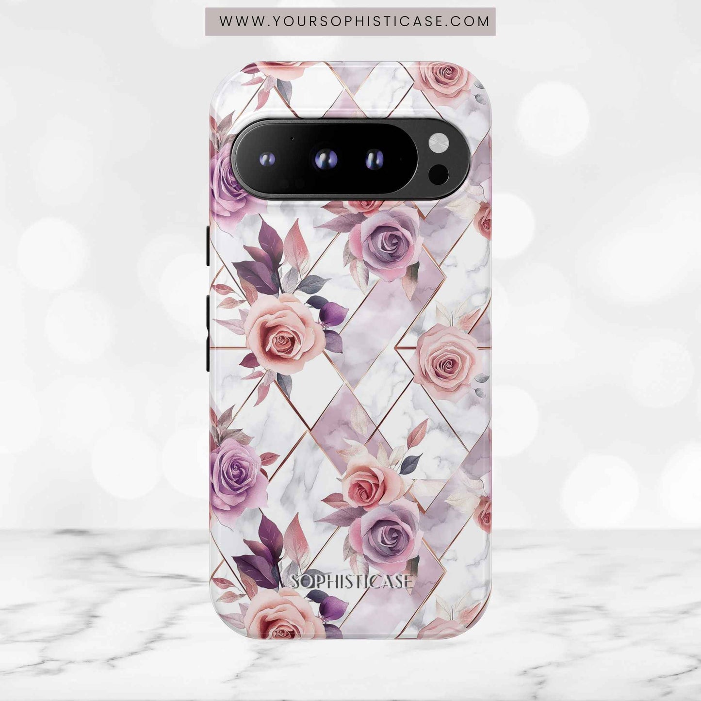Royal Floral in Blush Manor - Tough Phone Case