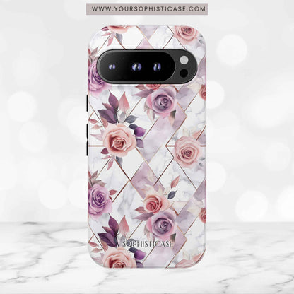 Royal Floral in Blush Manor - Tough Phone Case