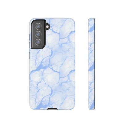 Marble Opulence in Blue - Tough Phone Case