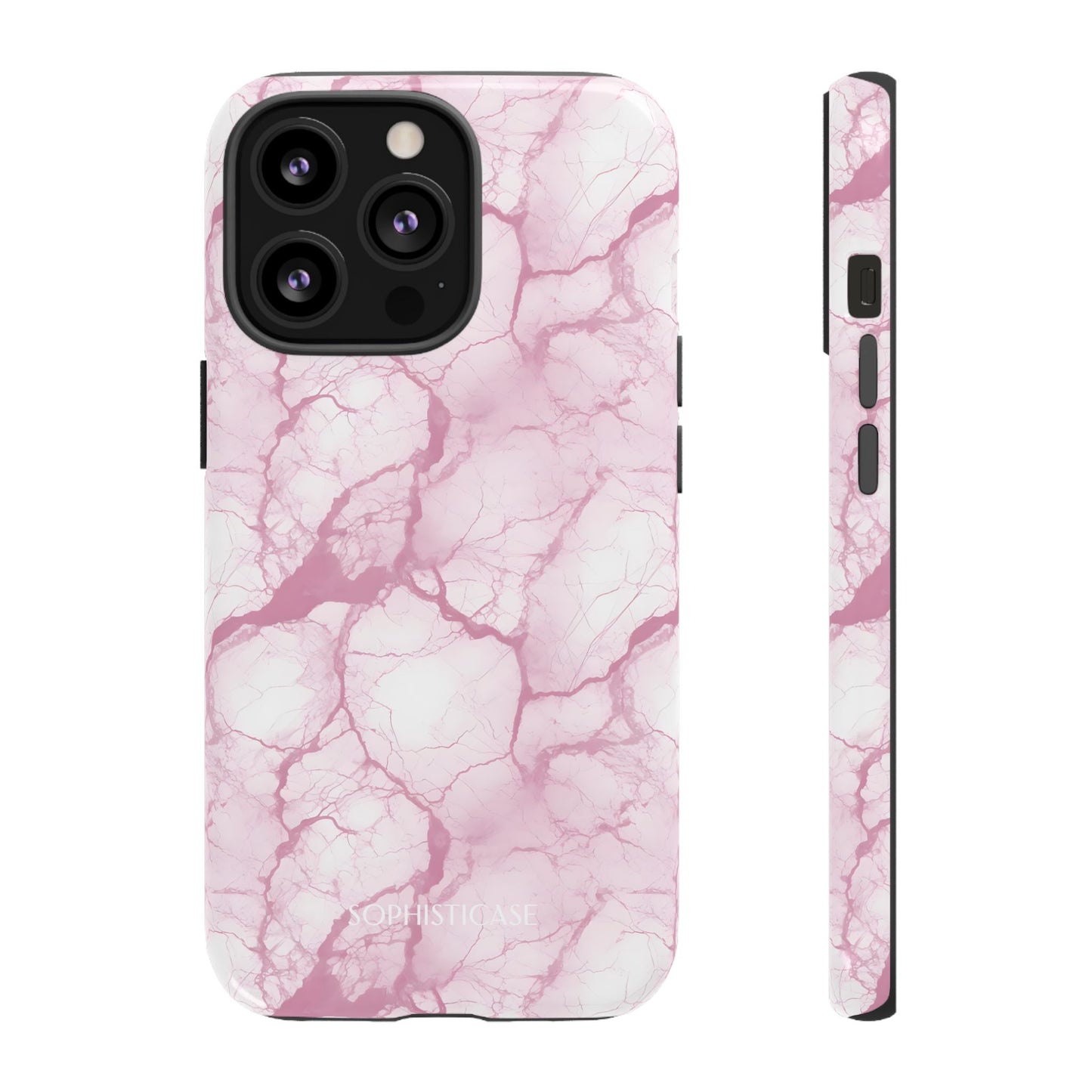 Marble Opulence in Pink - iPhone Magsafe Case
