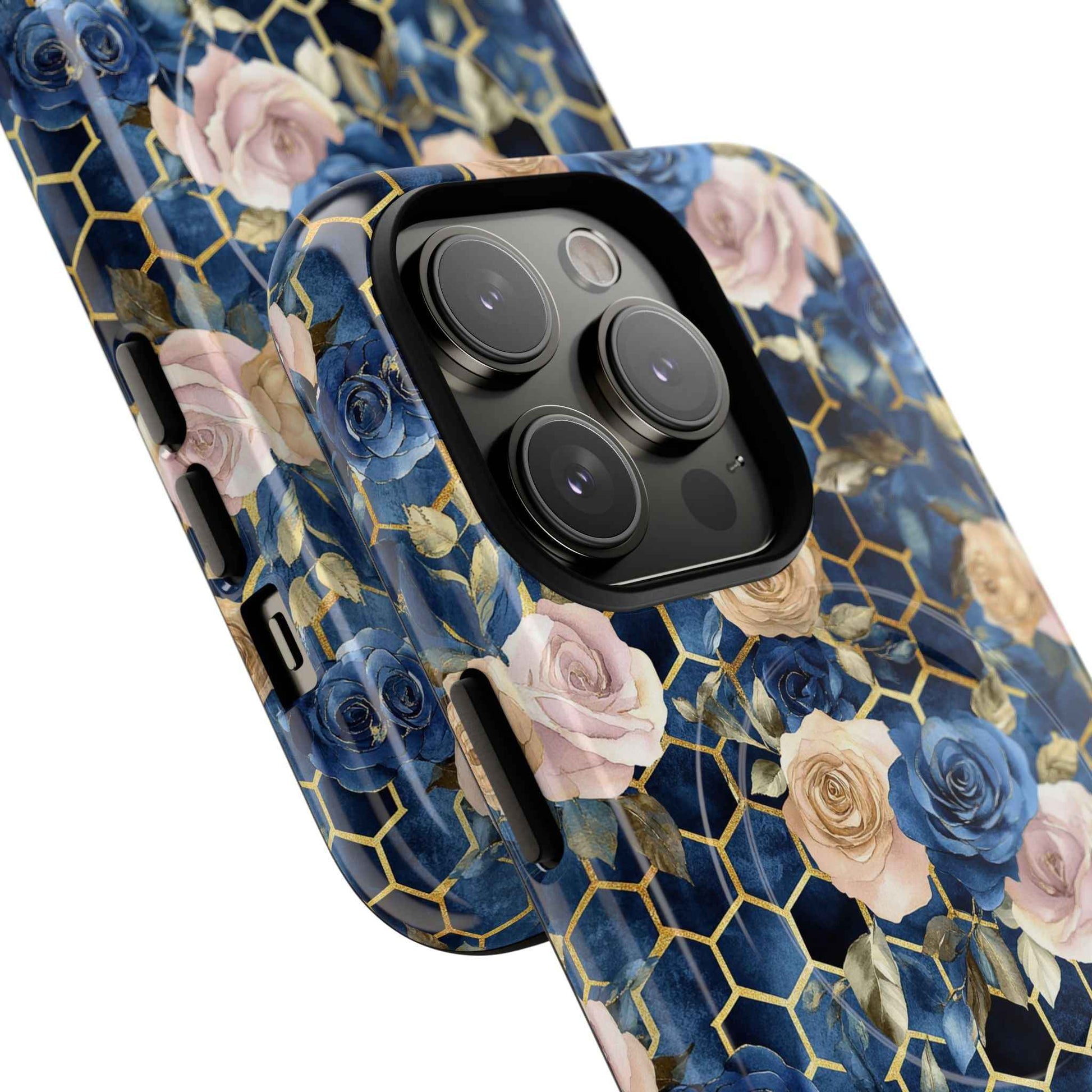 Royal Floral in Midnight Rose - iPhone Magsafe Case