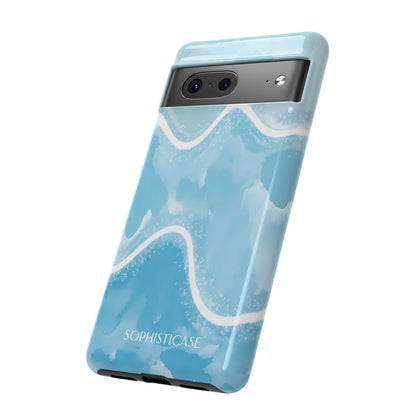 Serenity in Blue - Drop Proof Phone Case for iPhone, Samsung Galaxy and Google Pixel