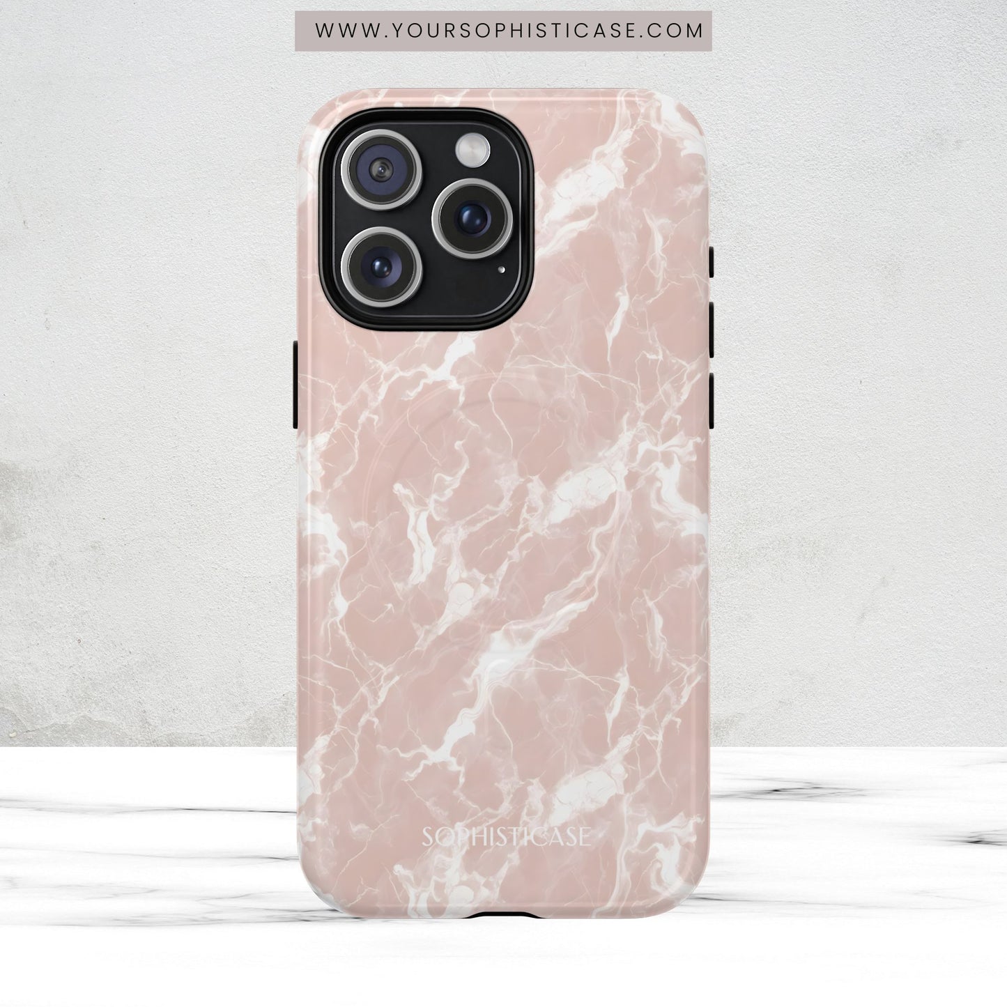 Marble Crush in Beige - Magsafe Case
