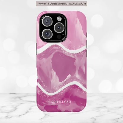 Serenity in Plum Purple - iPhone Case