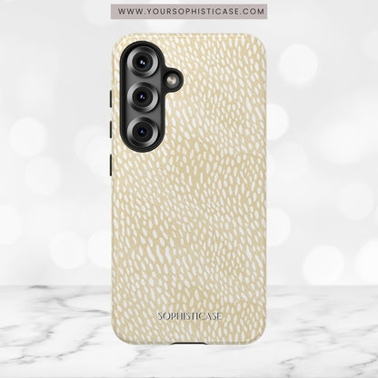 Oh Deer! in Neutral Beige- Tough Phone Case
