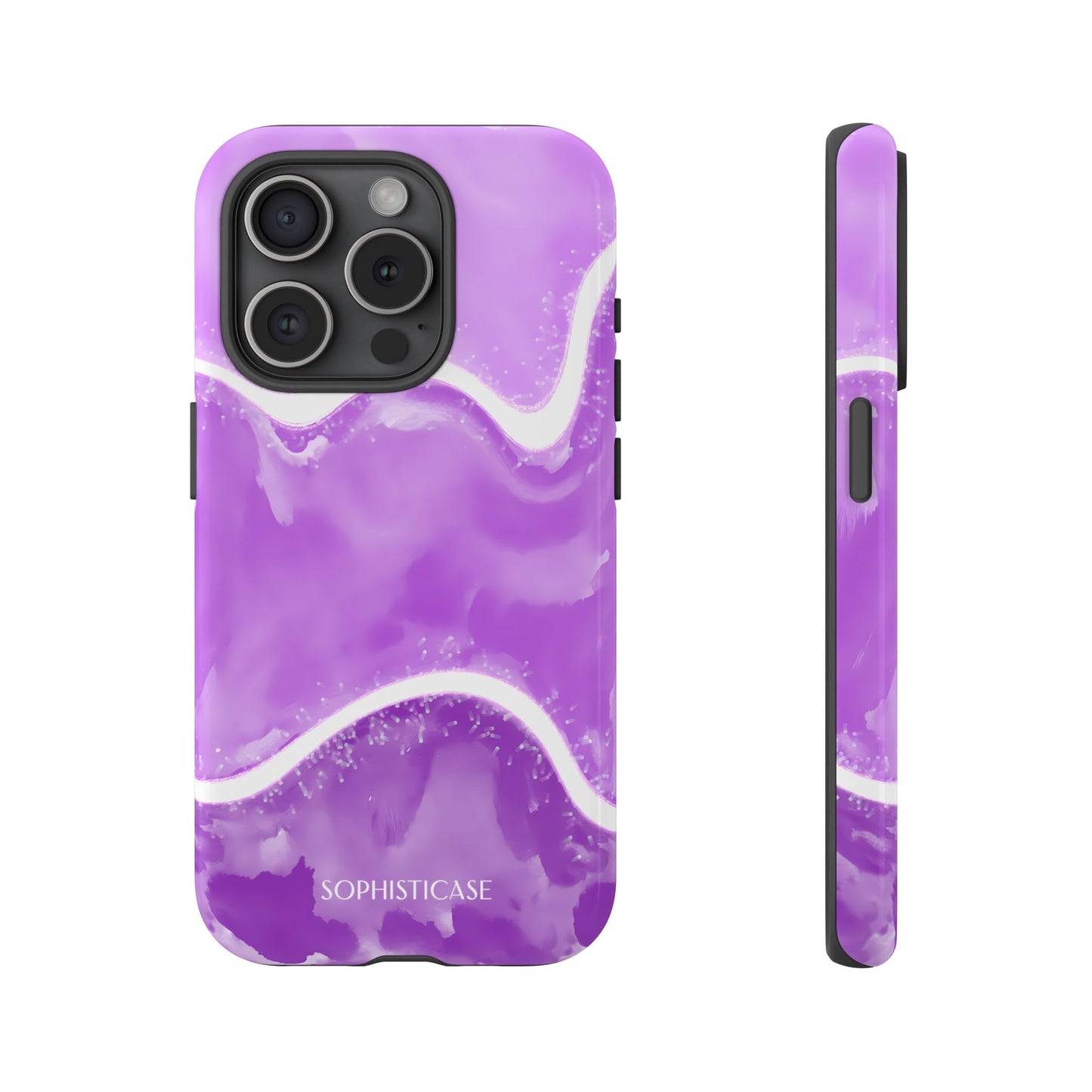 Serenity in Deep Purple - iPhone Case