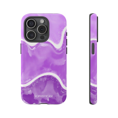 Serenity in Deep Purple - iPhone Case