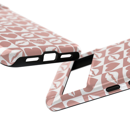 Belle Amie in Neutral Brown - Tough Phone Case