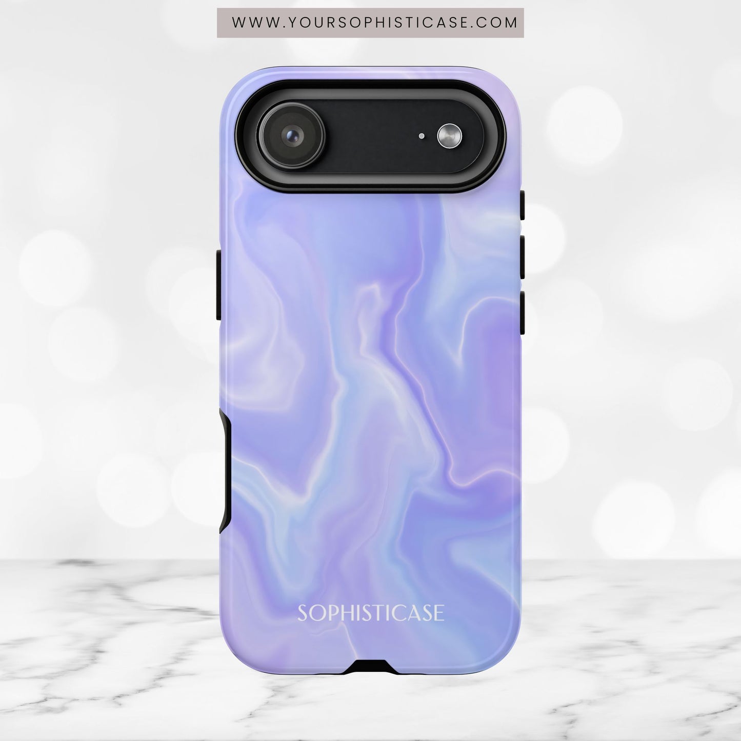 Liquid Magic in Purple Haze - iPhone Case