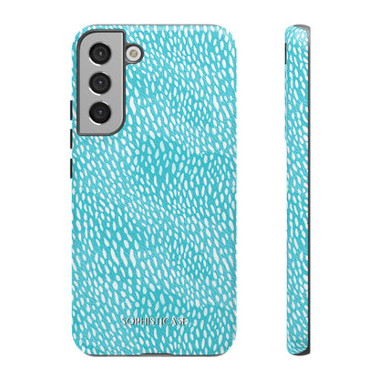 Oh Deer! in Aqua - Tough Phone Case