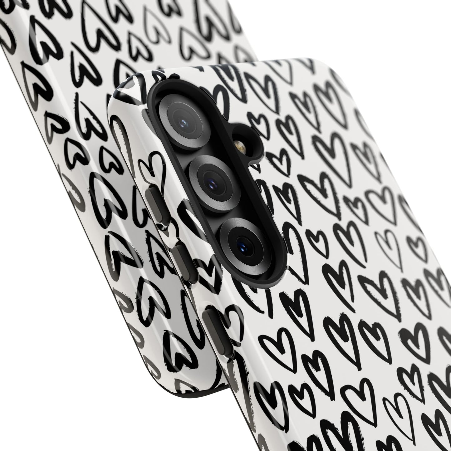 Dark Thoughts in Urban Heart - Tough Phone Case