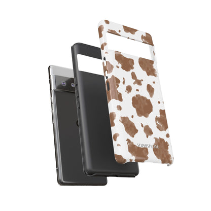 Holy Cow in Brown - iPhone Case, Samsung Galaxy Case, Google Pixel Case