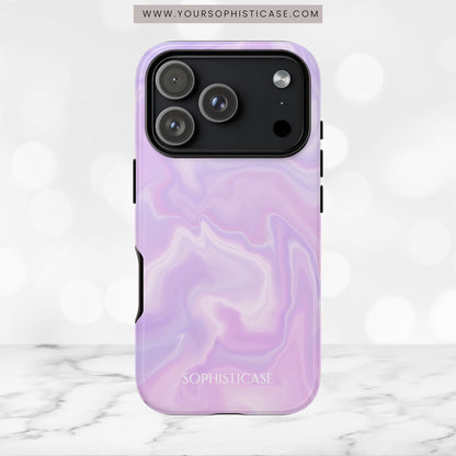 Liquid Magic in Sunset Haze - iPhone Case