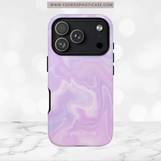 Liquid Magic in Sunset Haze - iPhone Case