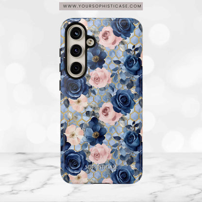 Royal Floral in Gilded Sky - Tough Phone Case