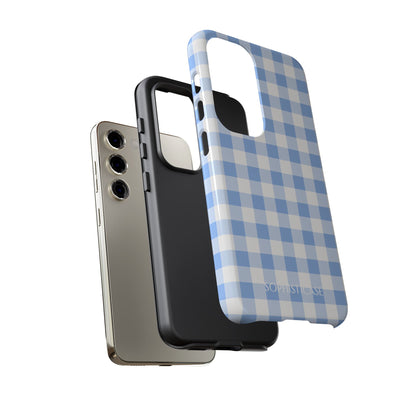 Tough Case - Gingham in Blue