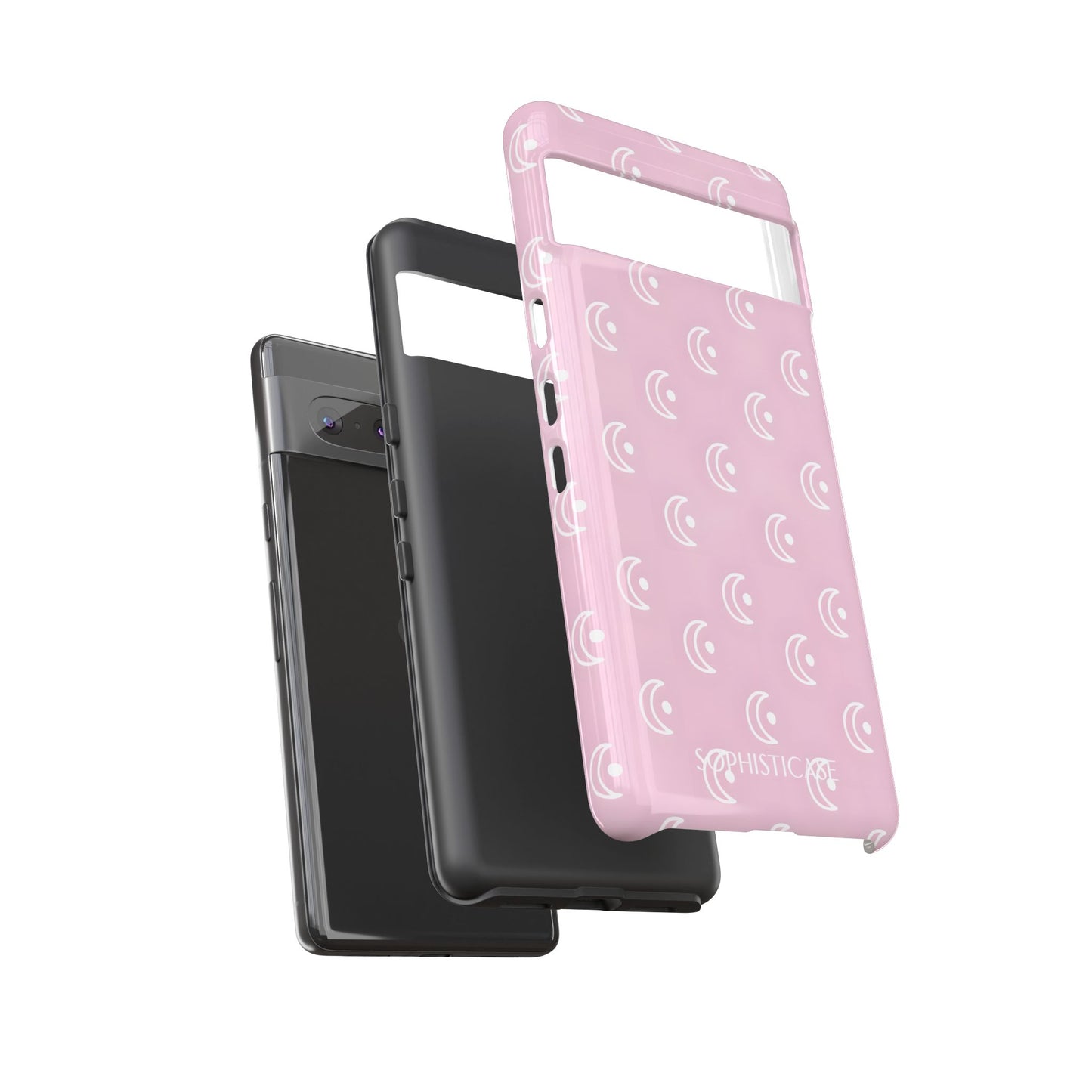 Moon Phase in Pink - Tough Phone Case for Google Pixel