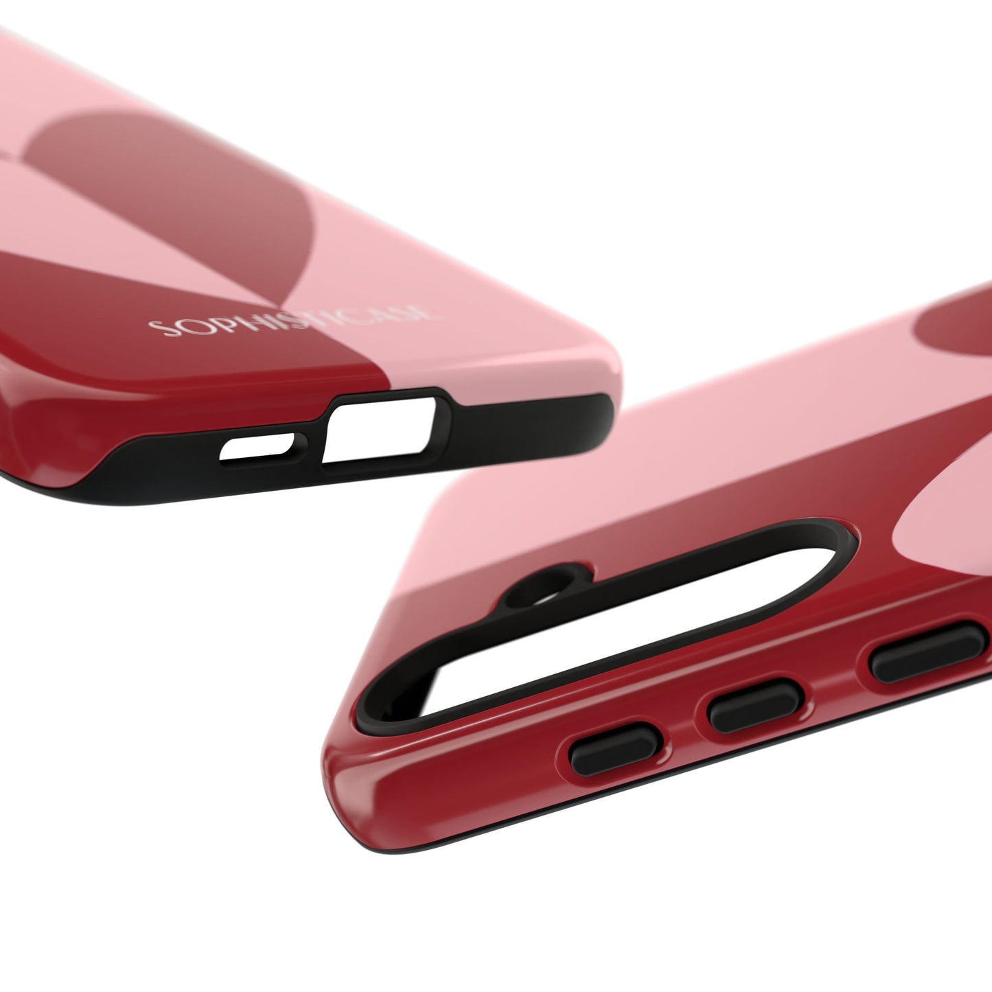 Be Mine in Red and Pink - iPhone Case, Samsung Galaxy Case, Google Pixel Case