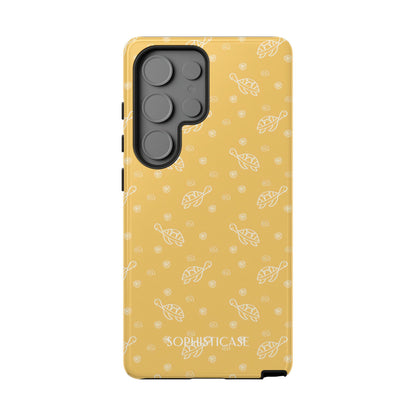 Turtle Island in Yellow - Tough Phone Case for Samsung Galaxy