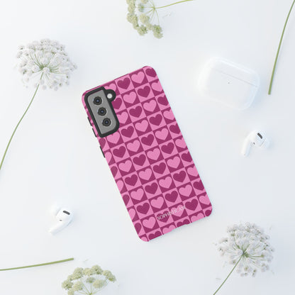 Tough Love in Purple - Tough Phone Case
