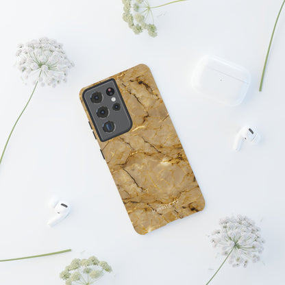 Marble Opulence in Gold - iPhone Case, Samsung Galaxy Case, Google Pixel Case