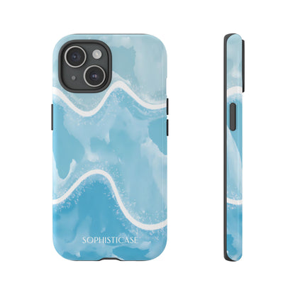 Serenity in Blue - Drop Proof Phone Case for iPhone, Samsung Galaxy and Google Pixel