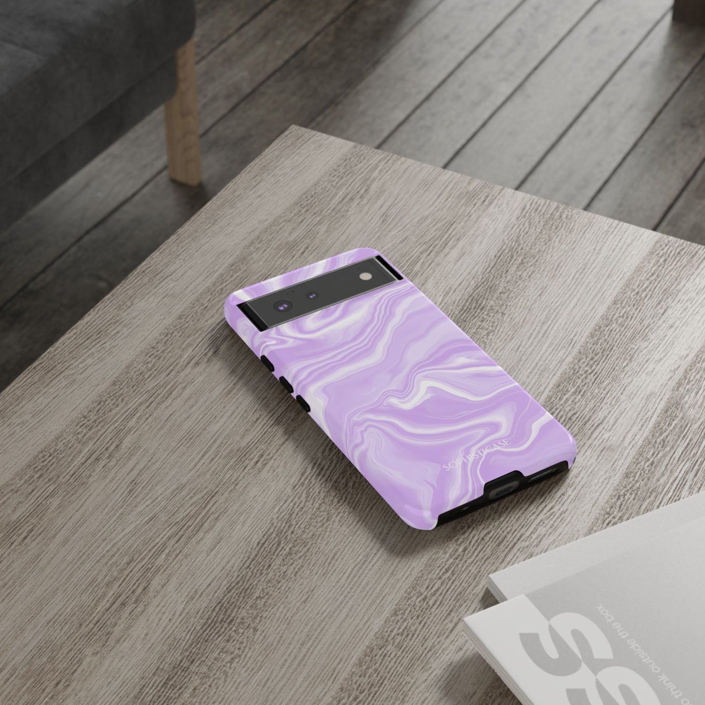 Liquid Dreams in Light Purple - Tough Phone Case