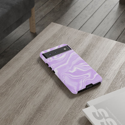 Liquid Dreams in Light Purple - Tough Phone Case