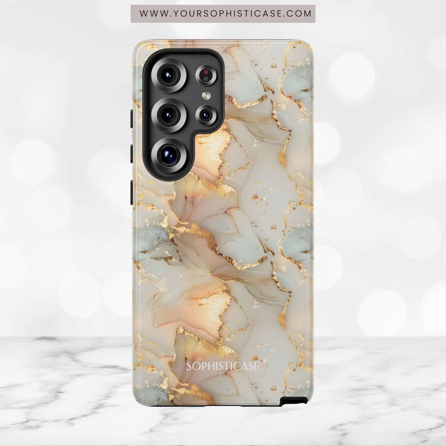 Gold Rush in Lunaria - Tough Phone Case