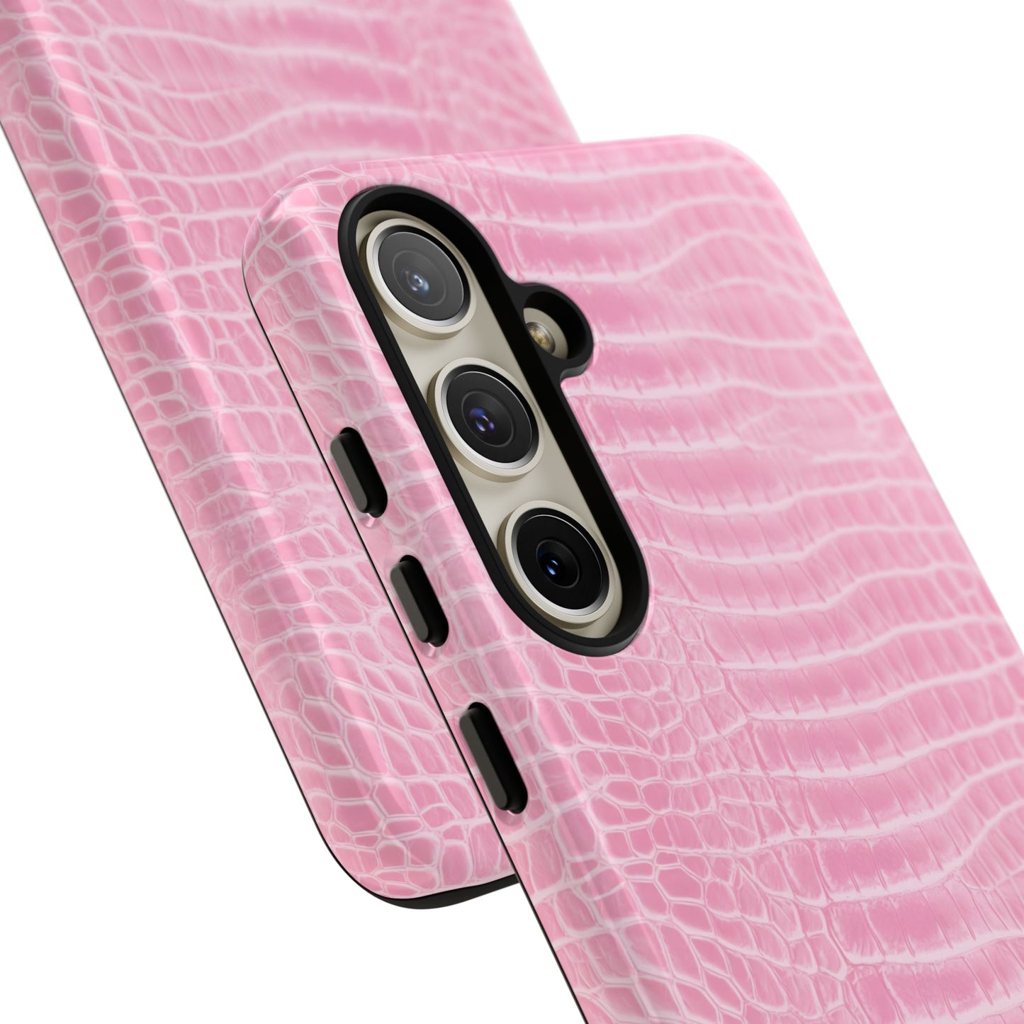 Luxe Leather in Pink - Tough Phone Case
