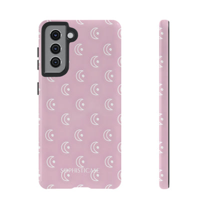 Moon Phase in Pink - Tough Phone Case for Samsung Galaxy