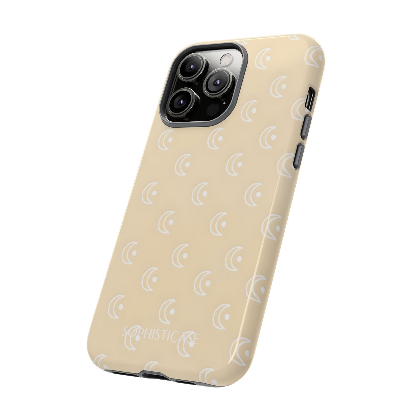 Moon Phase in Yellow - Tough Phone Case for iPhone