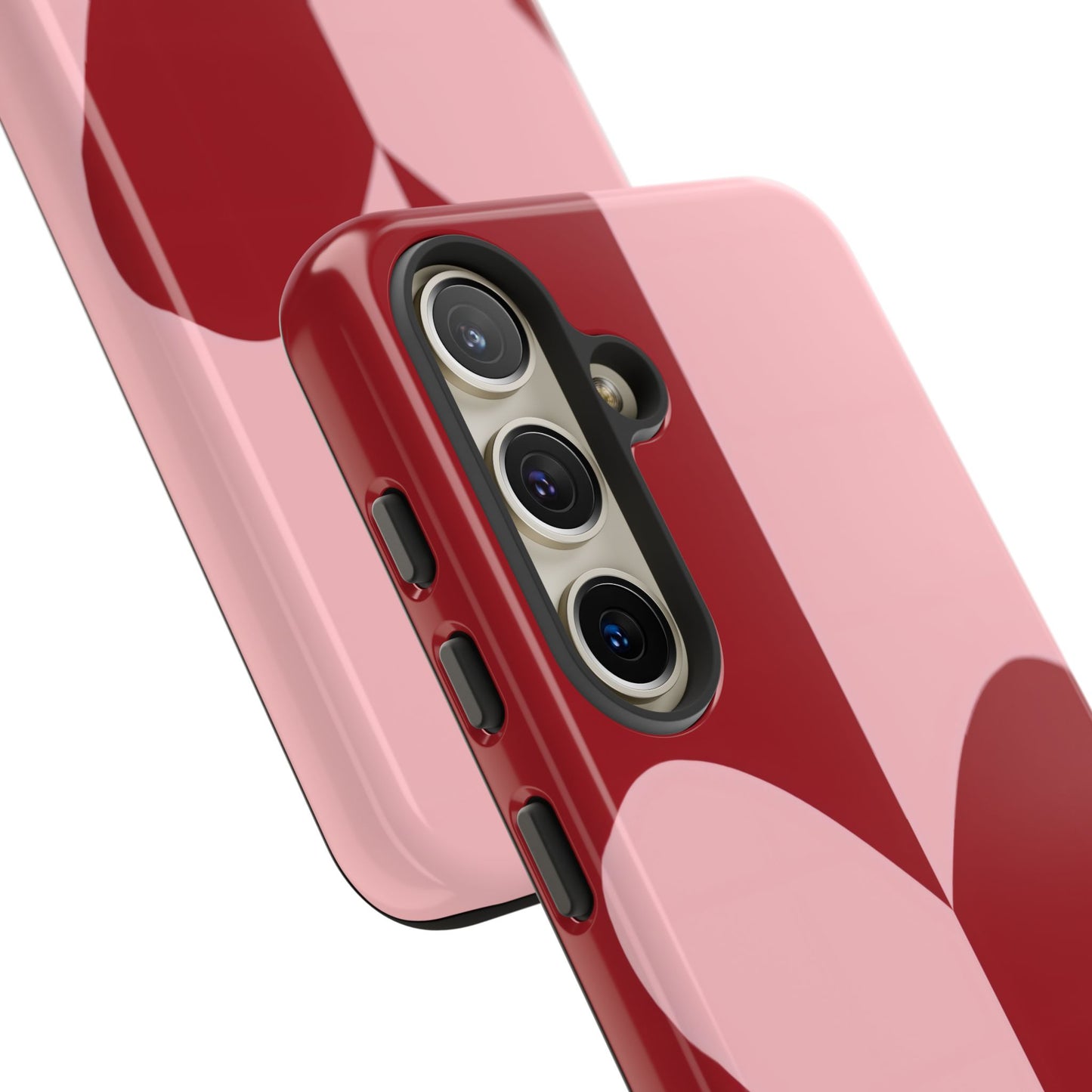 Be Mine in Red and Pink - iPhone Case, Samsung Galaxy Case, Google Pixel Case