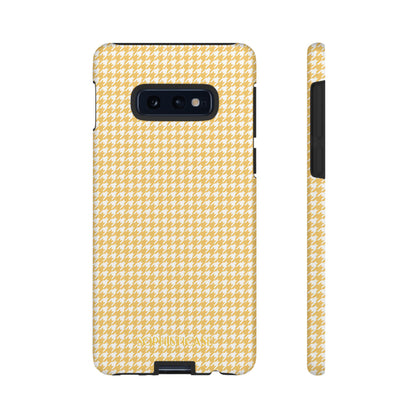 Tough Case - Houndstooth in Mustard