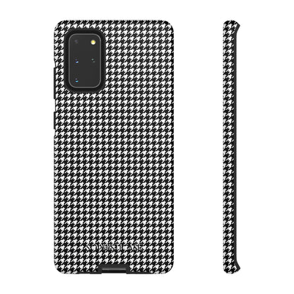 Tough Case - Houndstooth in Black