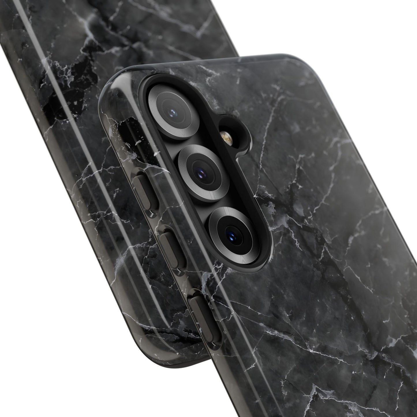 Marble Opulence in Black - iPhone Case, Samsung Galaxy Case, Google Pixel Case