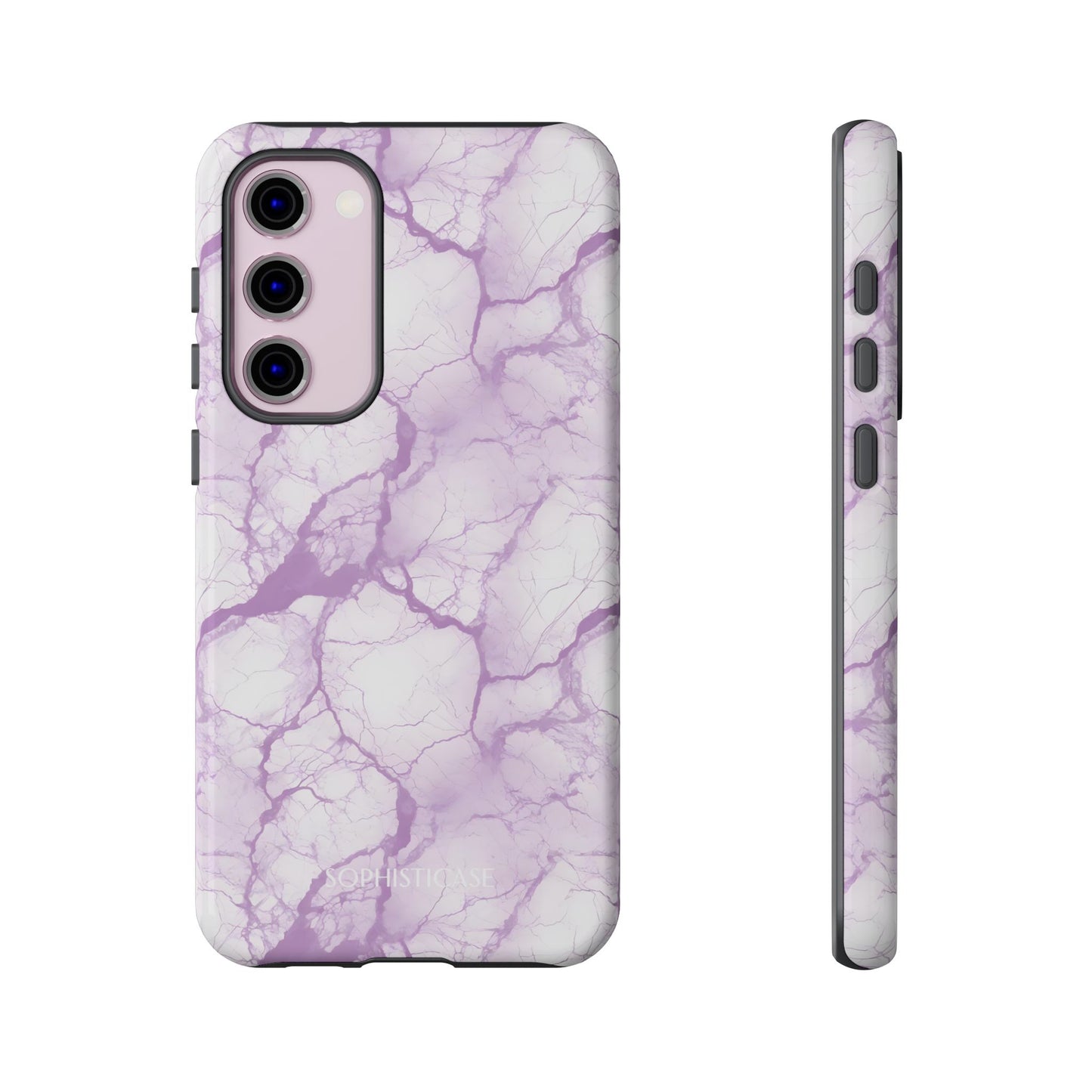 Marble Opulence in Purple - Tough Phone Case