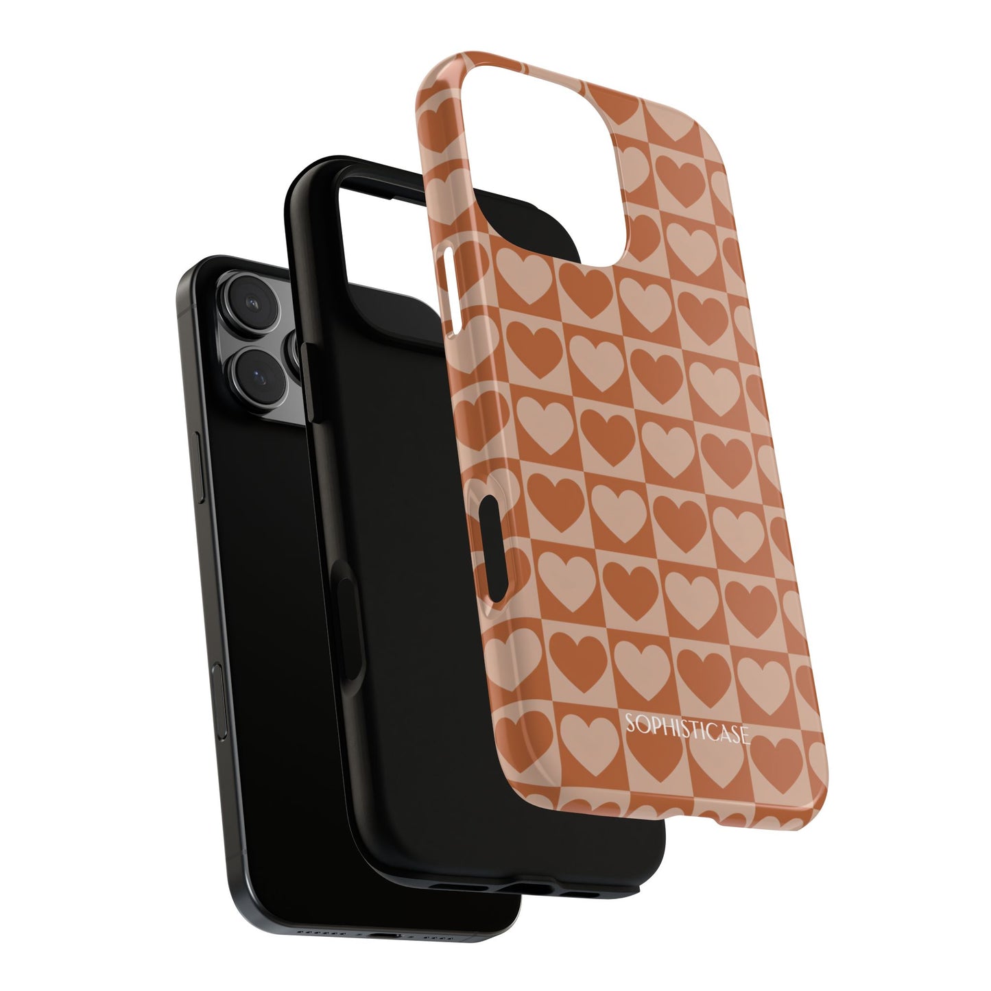 Tough Love in Brown - iPhone Case