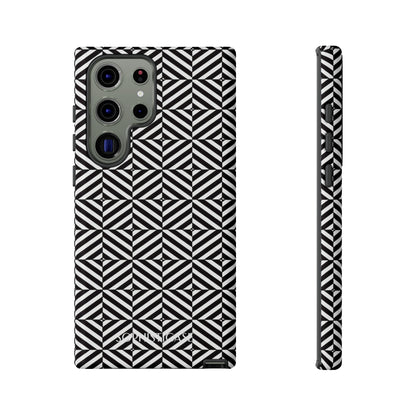 Illusions in Black - Tough Phone Case for Samsung Galaxy