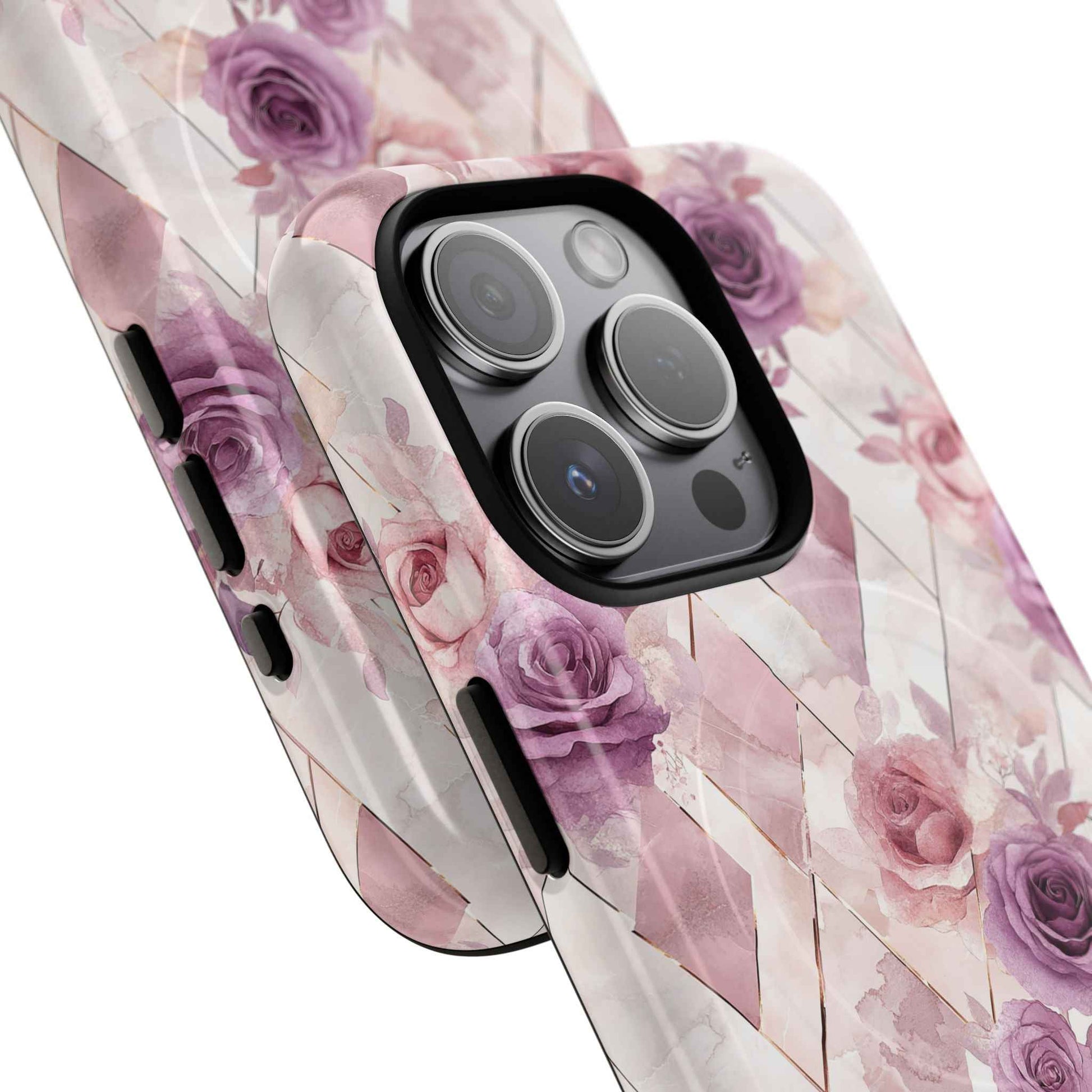 Royal Floral in Mauve Rose - iPhone Magsafe Case