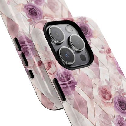 Royal Floral in Mauve Rose - iPhone Magsafe Case