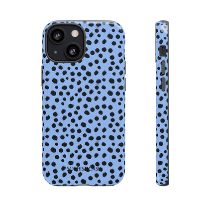Cheetahs and Liars in Blue - iPhone Case