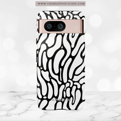 Dark Thoughts in Onyx - Tough Phone Case